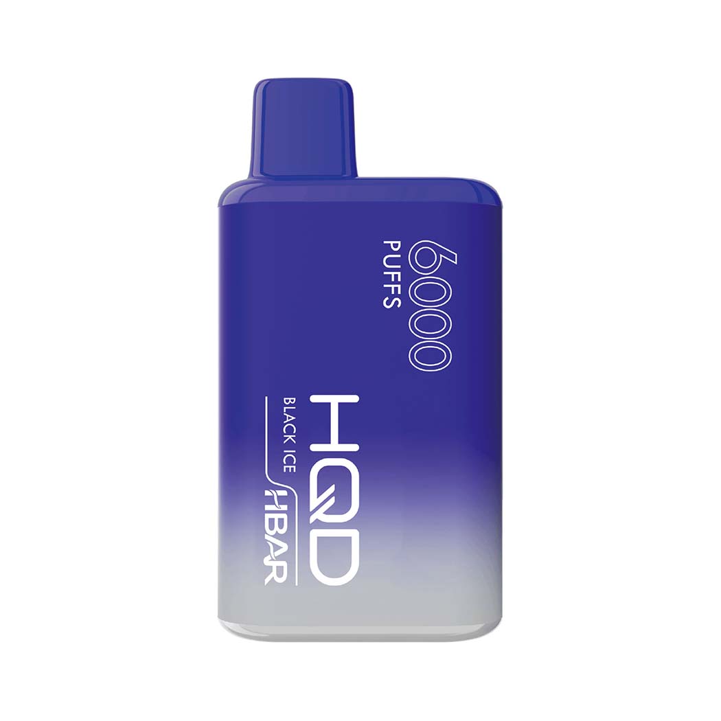 hqd vape black ice H Bar 6K Puffs Flavor:Banana Mint single_use Foger 30K Gummy Bear