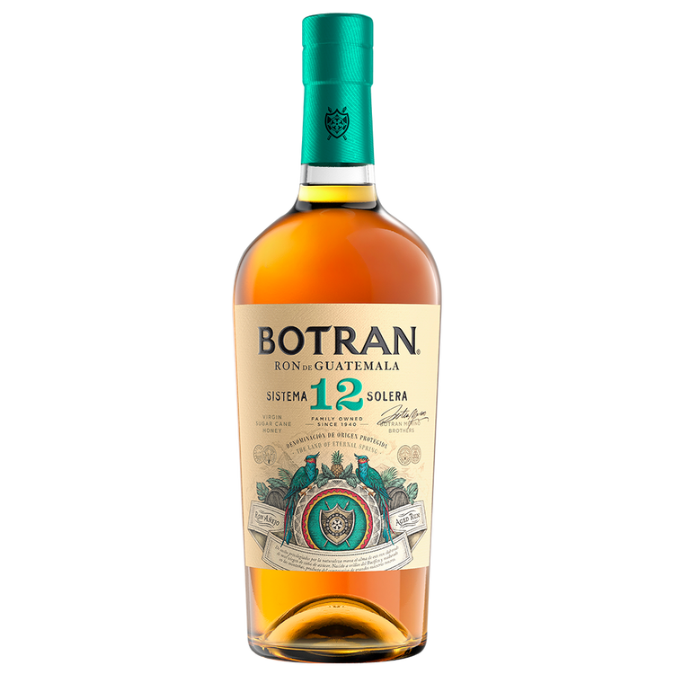 Ron Botran 12 años Botella