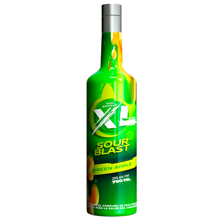 Ron XL Sour Blast Green Apple Botella