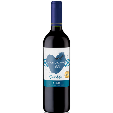 Mancura Etnia Sweet Merlot  Botella