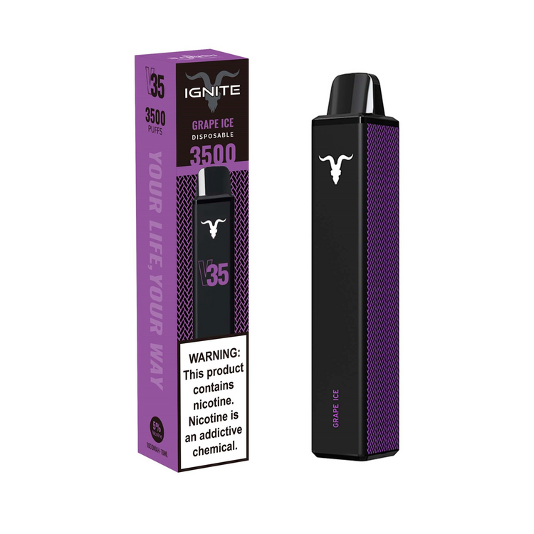 IGNITE Vape Grape Ice 3.5K PUFFS