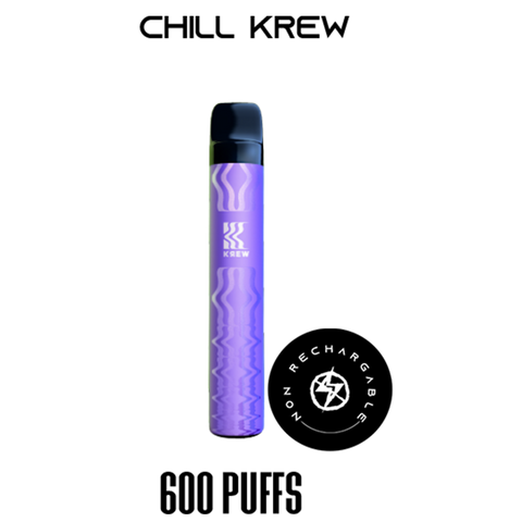 KREW VAPE BERRY COOL 600 PUFFS