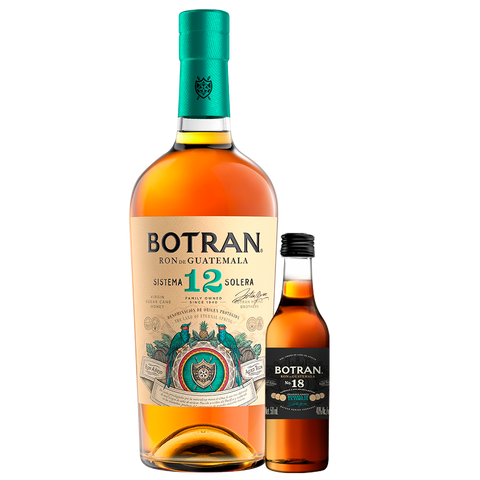 Ron Botran 12 años + Miniatura Botran 18