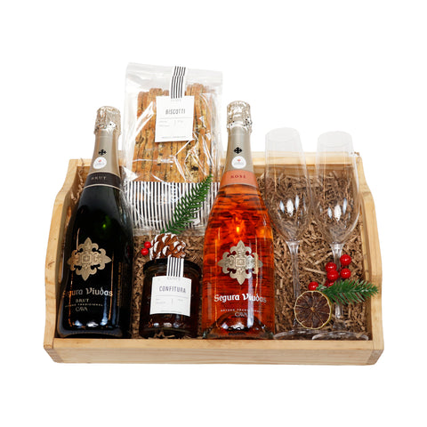 BOX SV ROSADO+SV BRUT+COPA CHAMP KRIS CL