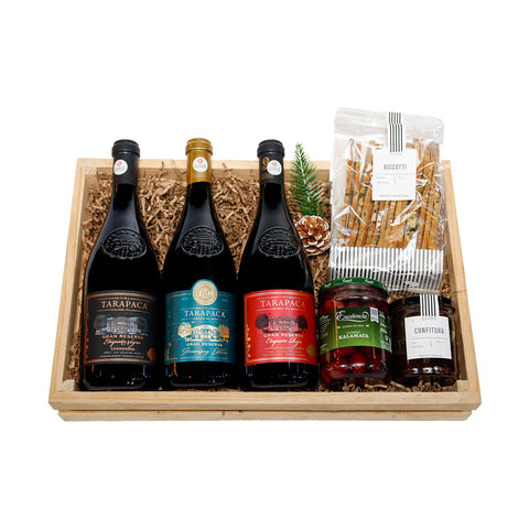 BOX TARA RED+150 AÑOS+NEGRA CAR ACT CL