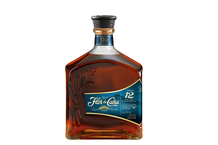 Flor De Caña Centenario 12 años Botella