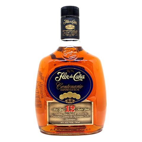 Flor De Caña Centenario 12 años Botella OUTLET