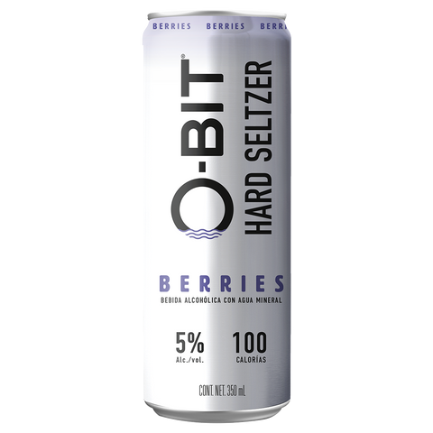 Hard Seltzer O-BIT Sabor Berries