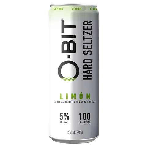 Hard Seltzer Obit Sabor Limón