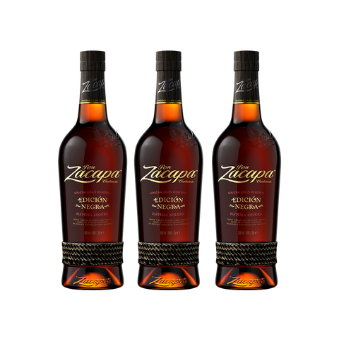 TRIO EDICION NEGRA ZACAPA