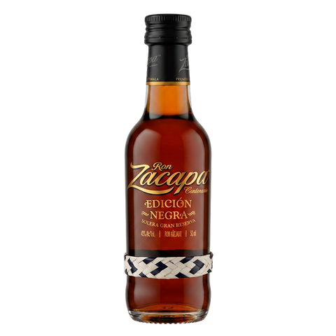 MINIATURA ZACAPA EDICION NEGRA