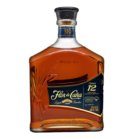 Flor De Caña Centenario 12 años Botella