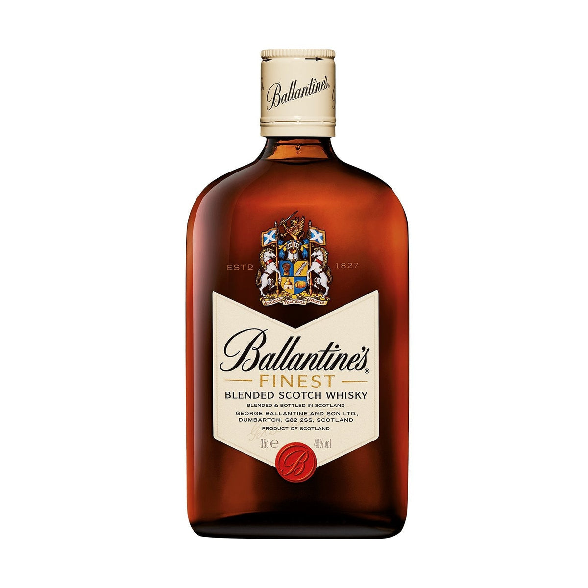 Whiskey Ballantines Finest - Media Botella
